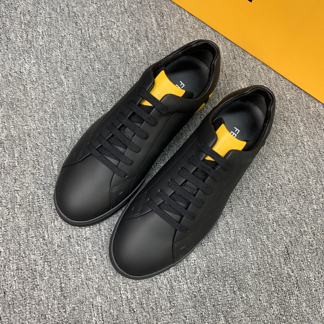 Fendi Style Leather Men's Shoes style reference detail image 3 from source 781830
