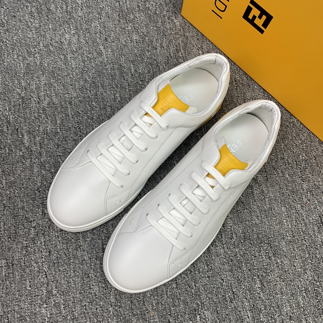 Fendi Style Leather Men's Shoes style reference detail image 3 from source 781814