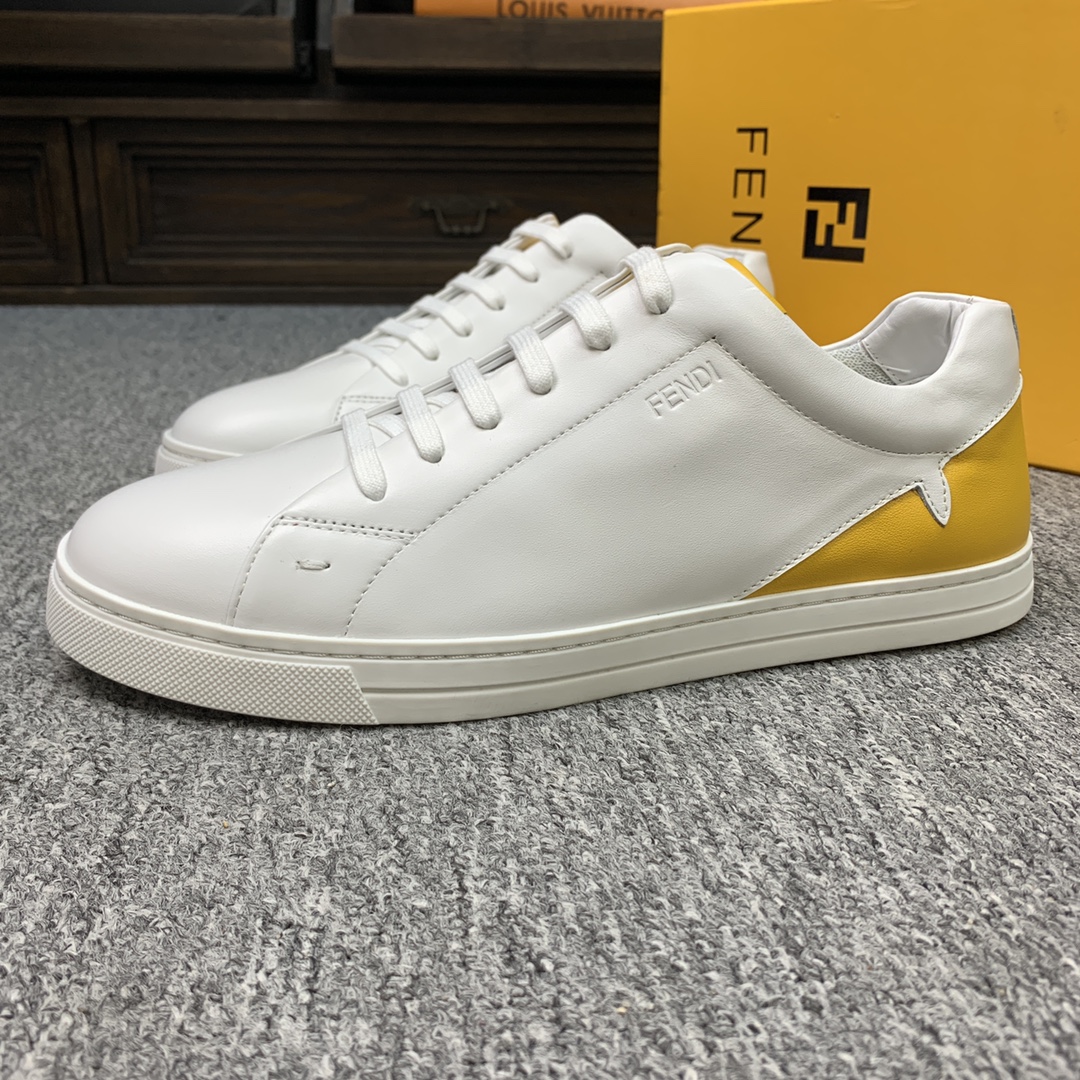 Fendi Style Leather Men's Shoes style reference detail image 5 from source 781814