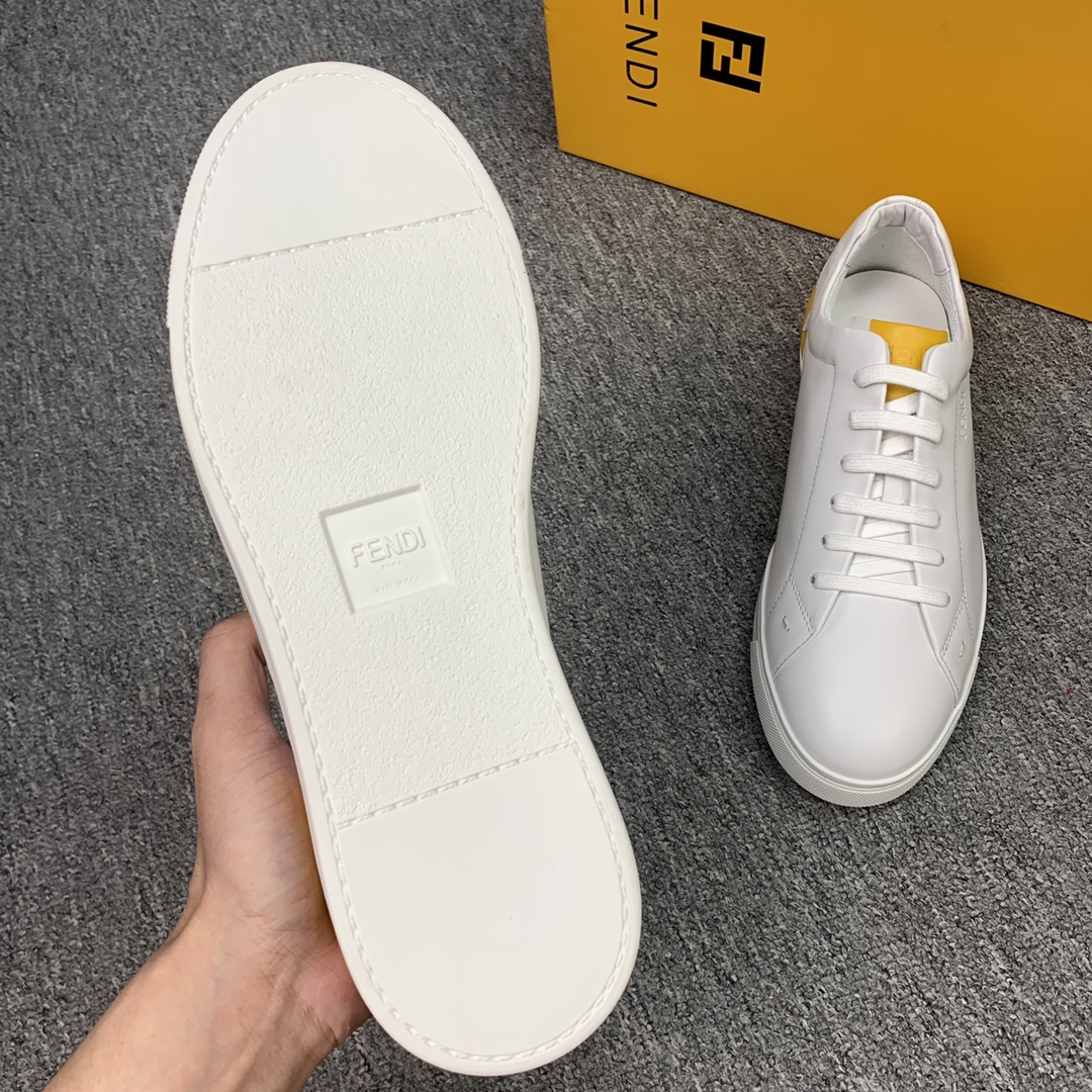 Fendi Style Leather Men's Shoes style reference detail image 7 from source 781814