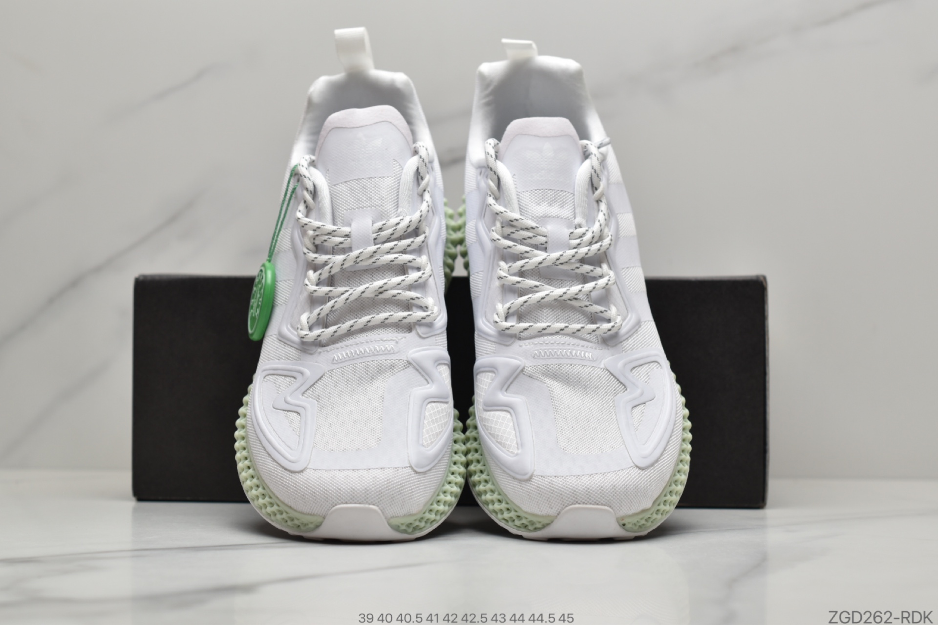 290 阿迪达斯adidas AlphaEDGE 4D竖状 针织呼吸面套脚休闲运动慢跑鞋#FW2002