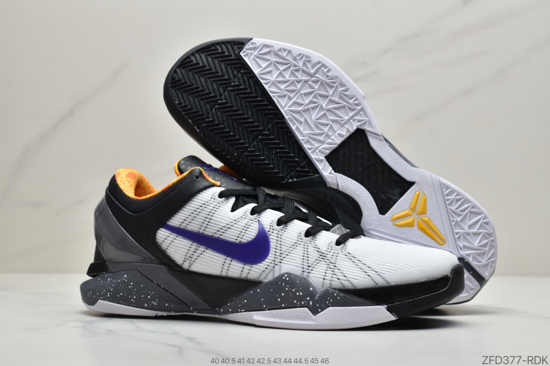 280 公司级 Nike Zoom Kobe 7 Gold Medal 美国队2012年488371-103