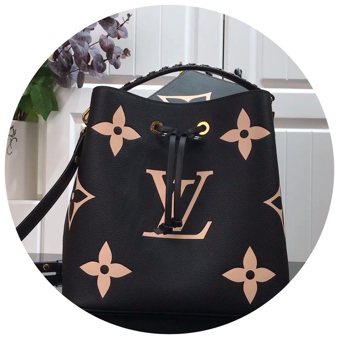 Louis Vuitton LV NeoNoe Handbags Bucket Bags Printing Cowhide Weave m56889