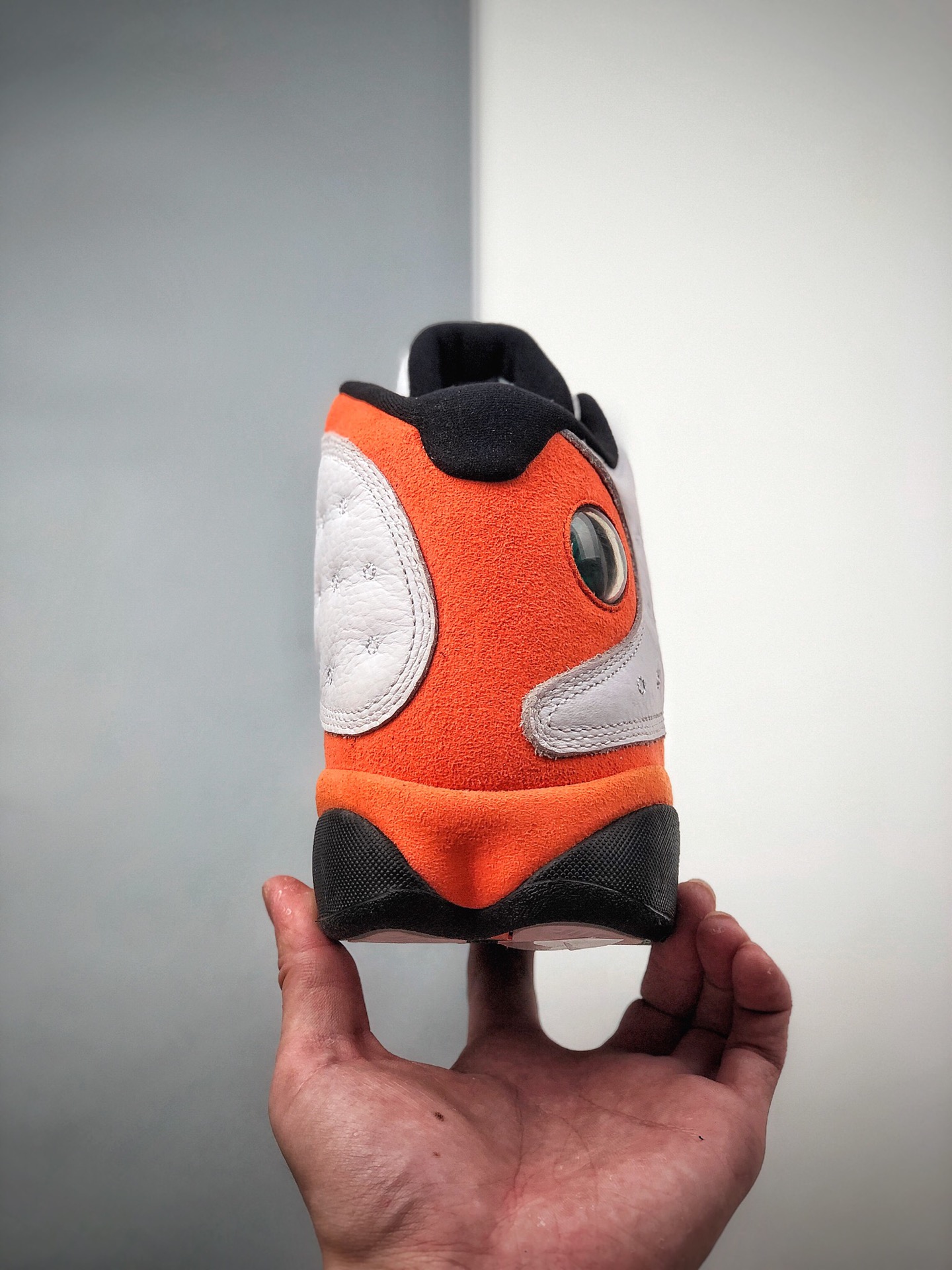 500  Air Jordan 13 Retro 高帮 AJ13  乔丹13代 aj13 乔13 高邦 白橙 乔丹篮球鞋系列 414571-016