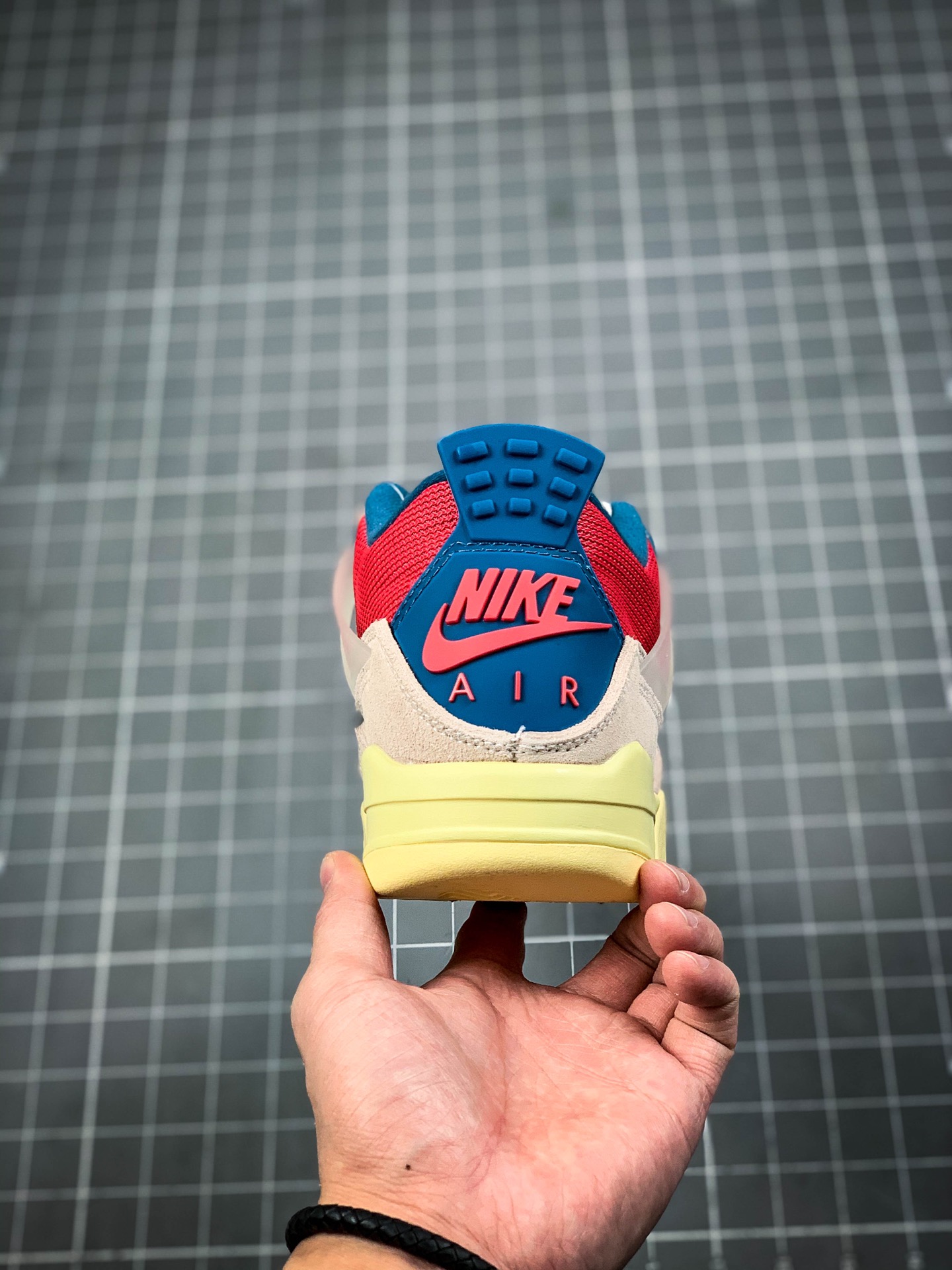 560 Union LA x Air Jordan 4 AJ4 联名 南海岸 粉红蓝 DC9533-800 381