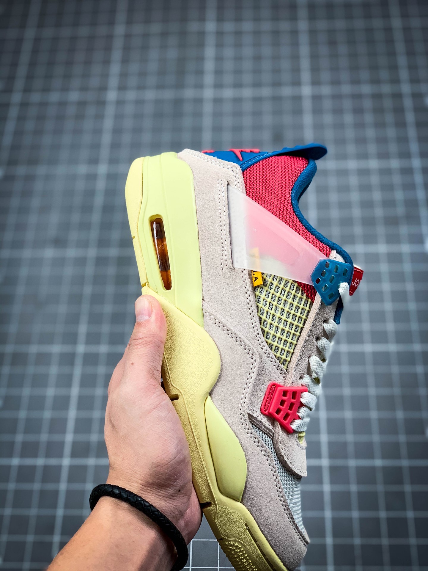 560 Union LA x Air Jordan 4 AJ4 联名 南海岸 粉红蓝 DC9533-800 381