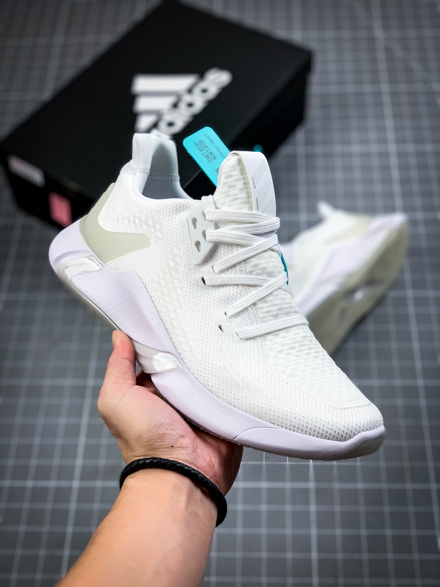合集 190 公司级阿迪达斯Adidas AlphaBounce Instinct M阿尔法本能轻量缓震系列休闲慢跑鞋EH3381 620