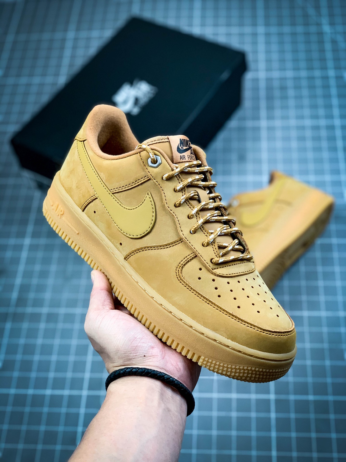 200 Air Force 1 Low 07 LV8 ”Wheat / Flax”原厂麂皮  新版小麦低帮 CJ9179-200 2625