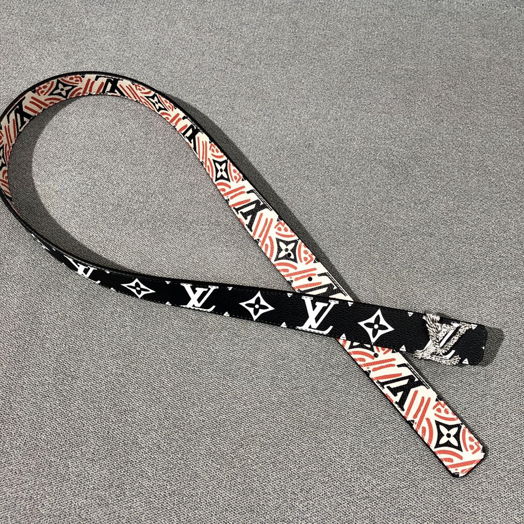 Louis Vuitton Belts Printing Women Canvas