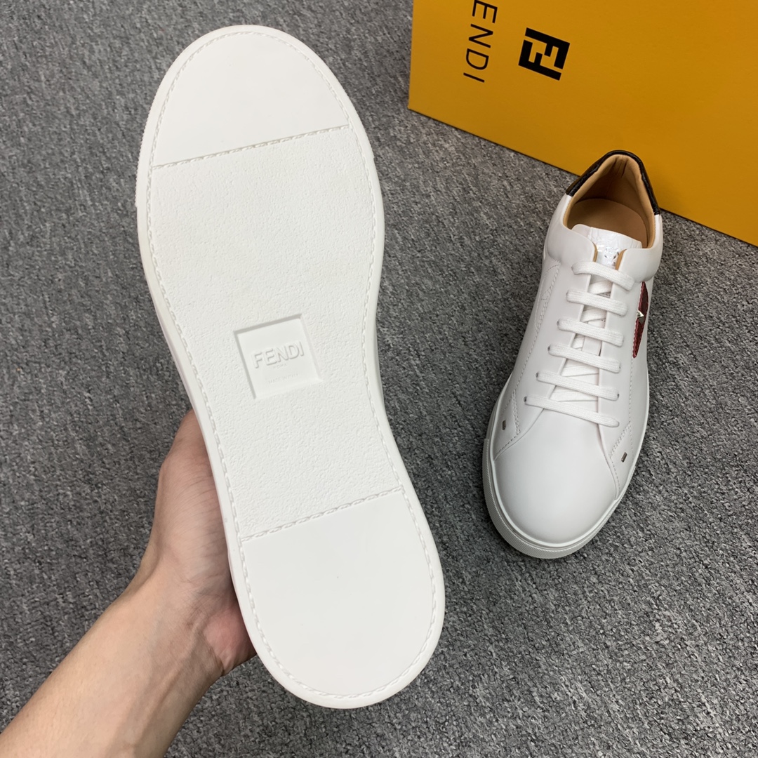 Fendi Style Leather Men's Shoes style reference detail image 7 from source 781816