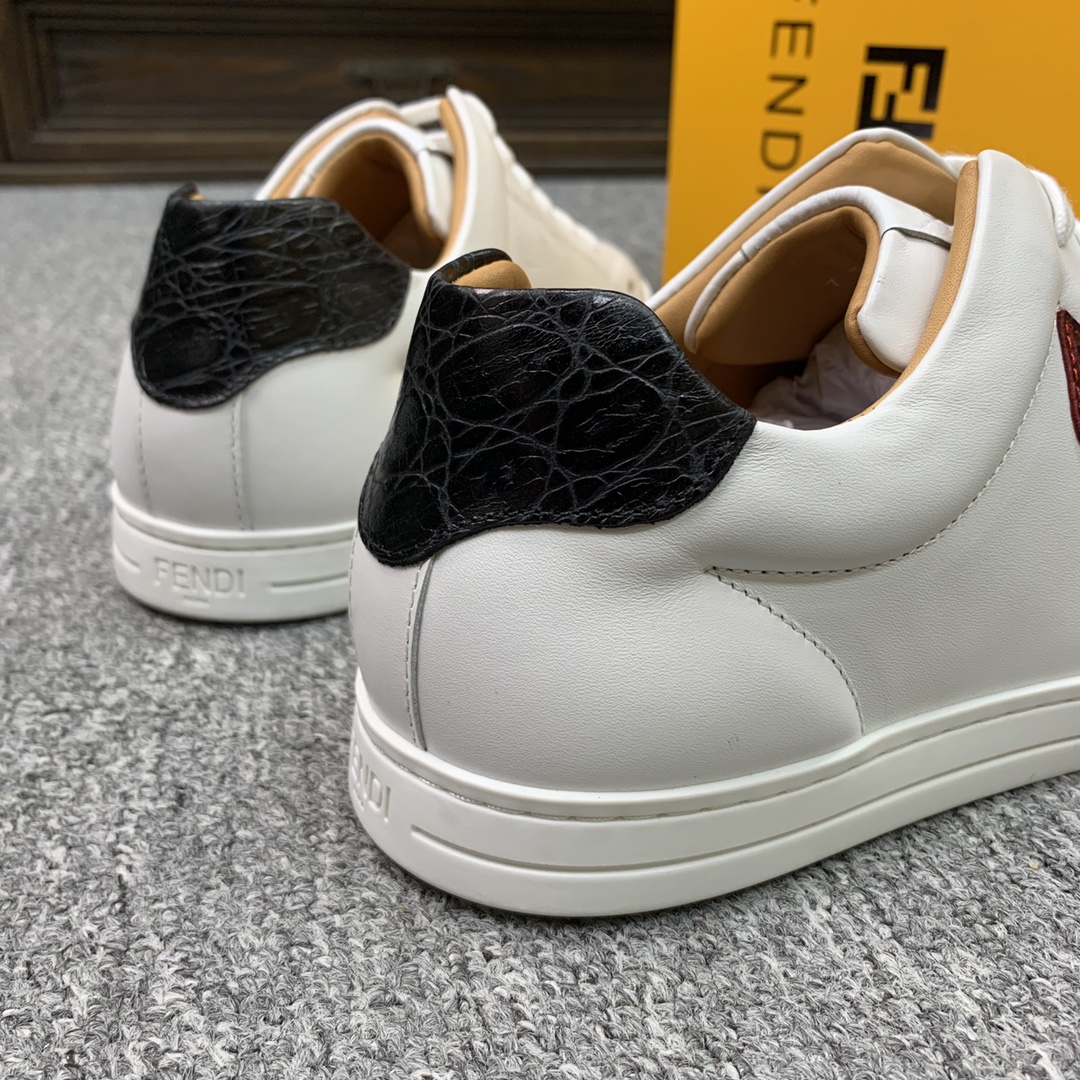 Fendi Style Leather Men's Shoes style reference detail image 9 from source 781816