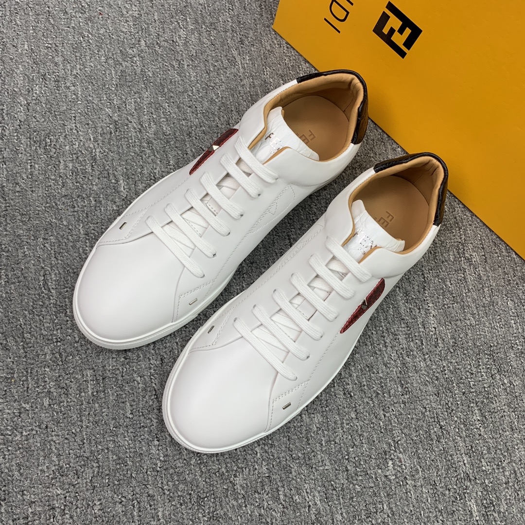 Fendi Style Leather Men's Shoes style reference detail image 3 from source 781816