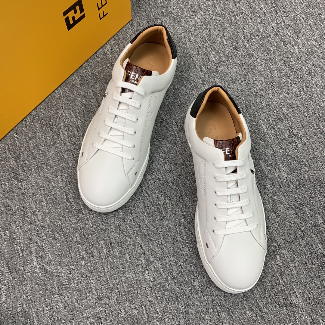 Fendi Style Leather Men's Shoes Lookbook Reference image 2
