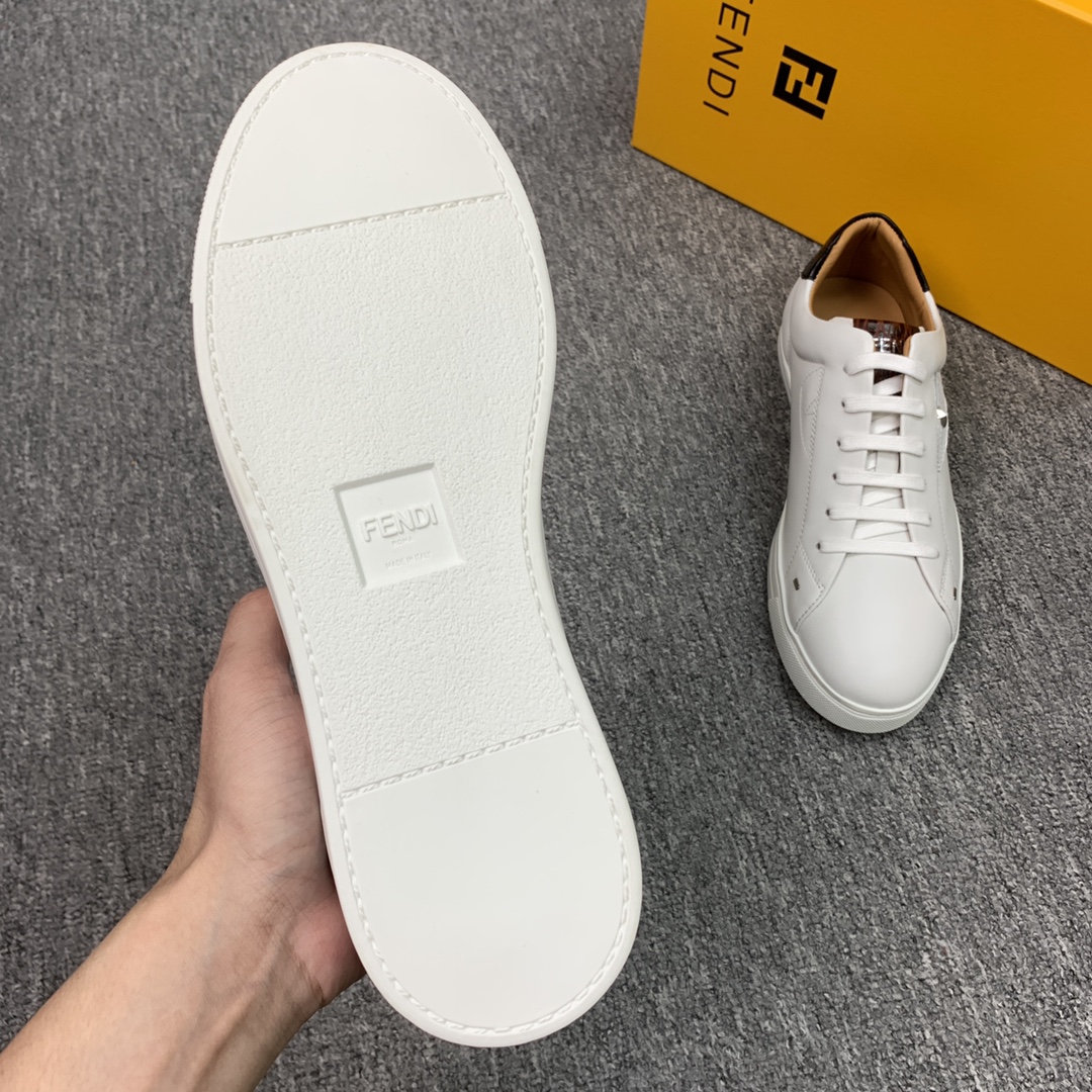 Fendi Style Leather Men's Shoes style reference detail image 7 from source 781819