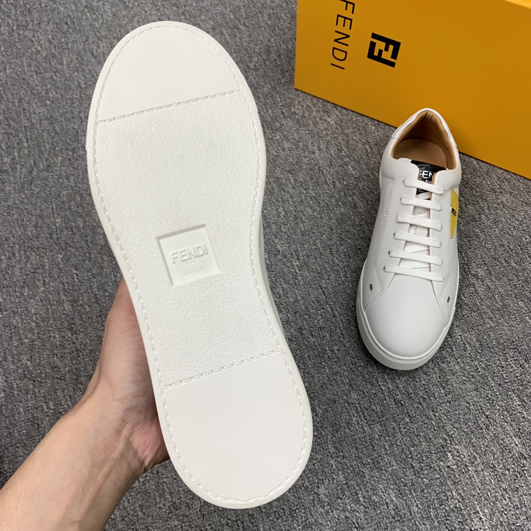 Fendi Style Leather Men's Shoes style reference detail image 7 from source 781821