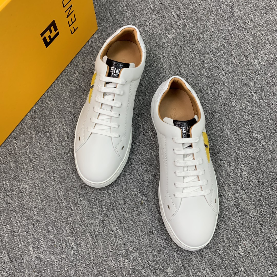 Fendi Style Leather Men's Shoes Lookbook Reference image 2
