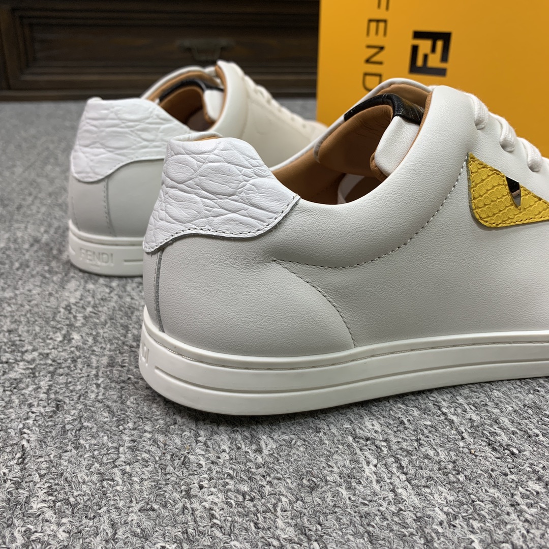 Fendi Style Leather Men's Shoes style reference detail image 9 from source 781821
