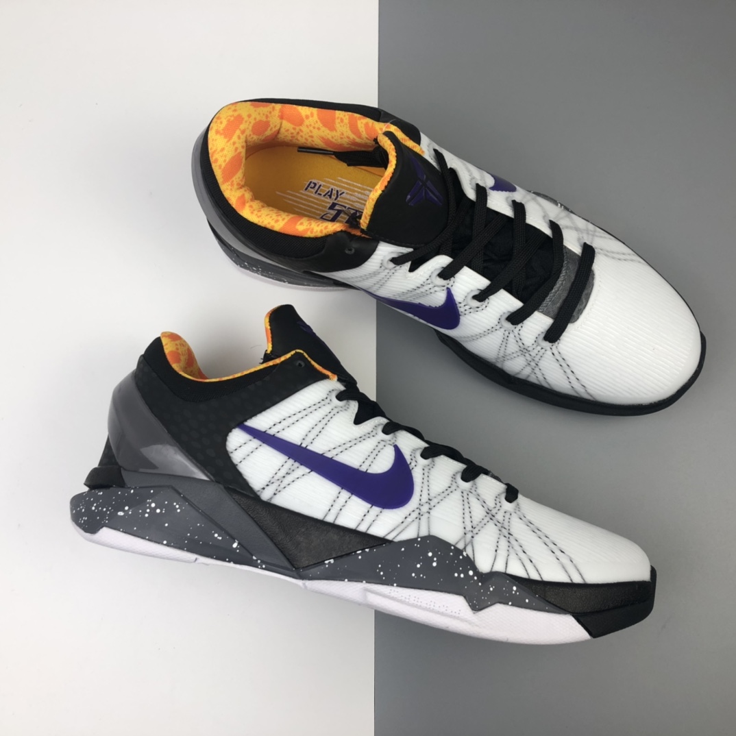 270 Nike Zoom Kobe VII” USA Olympic” 科比7代复刻实战运动低帮文化篮球鞋 奥运冠军配色 488371-103