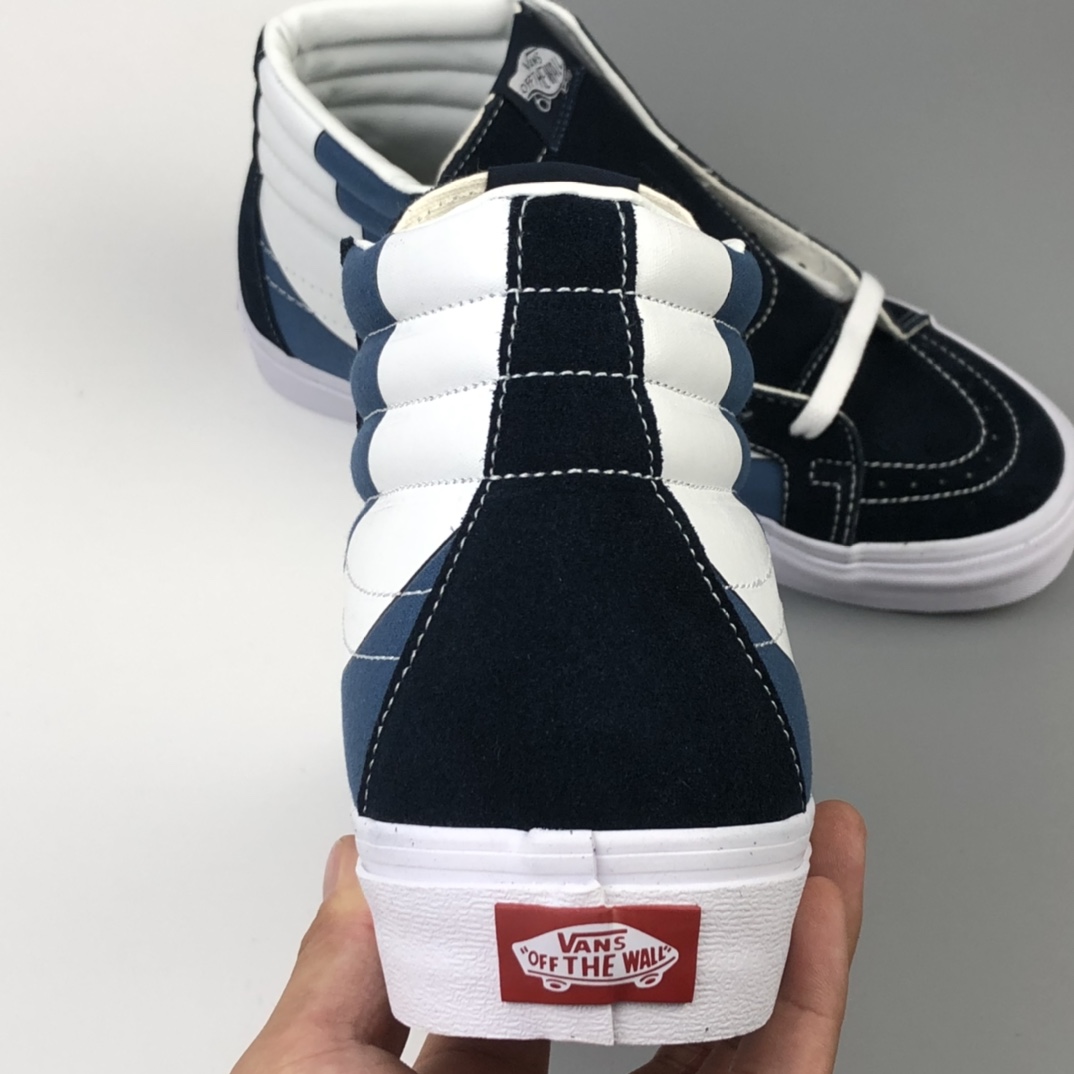 160 Vans Old Skool 万斯经典系列板鞋蓝白斜钩VN0A4CSW4X