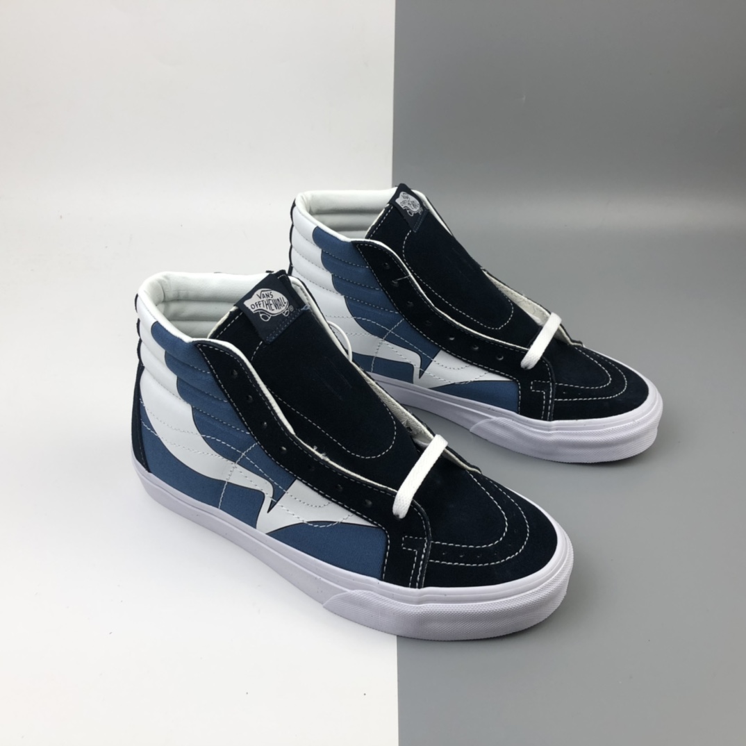 160 Vans Old Skool 万斯经典系列板鞋蓝白斜钩VN0A4CSW4X