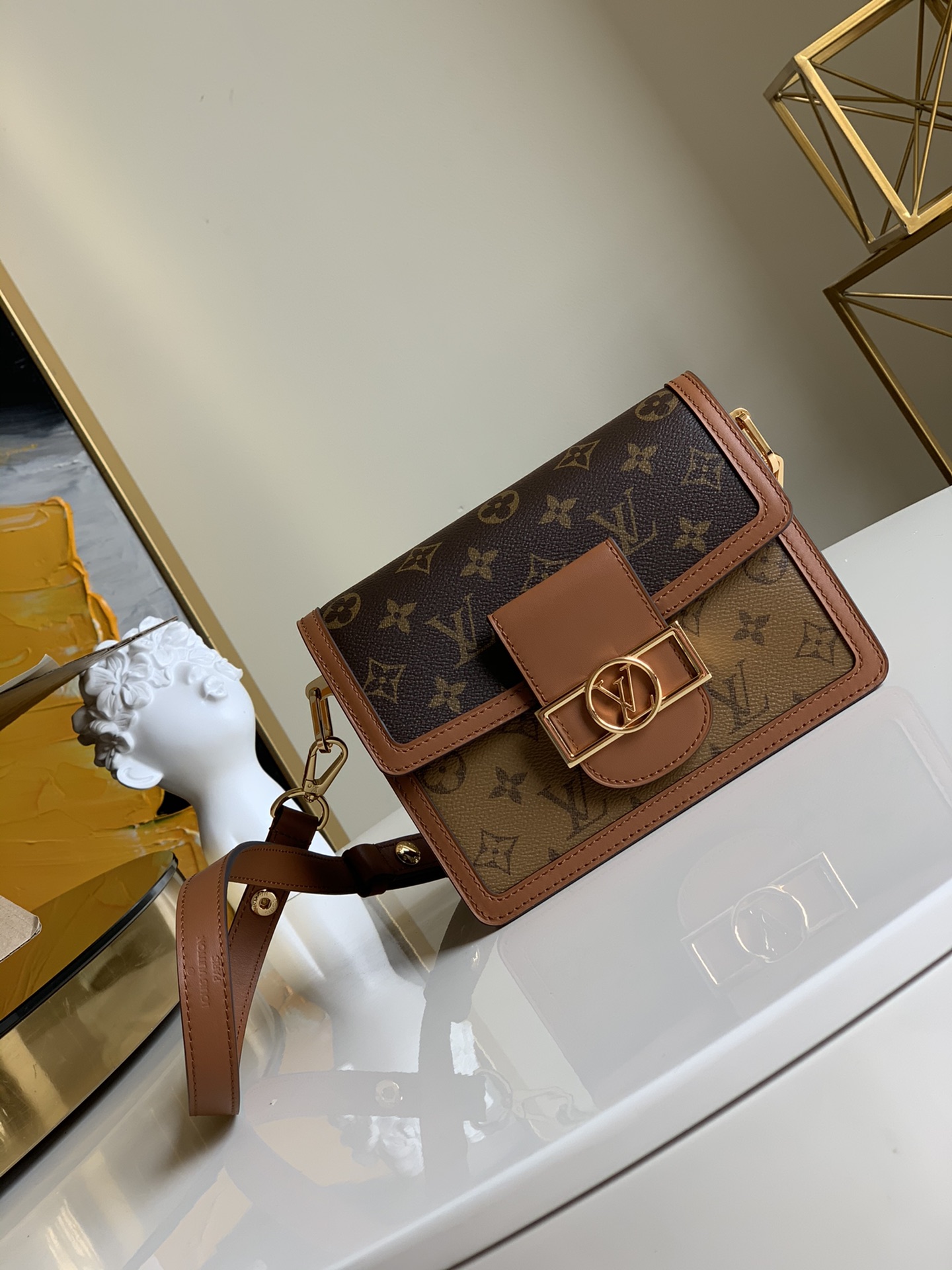 Louis Vuitton LV Dauphine Bags Handbags Monogram Canvas Spring Collection Fashion M44580