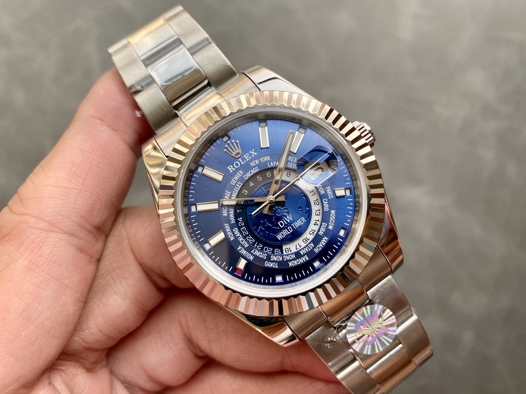 ロレックス 天行者シリーズ DIW改装モデル - 世界地図デザイン