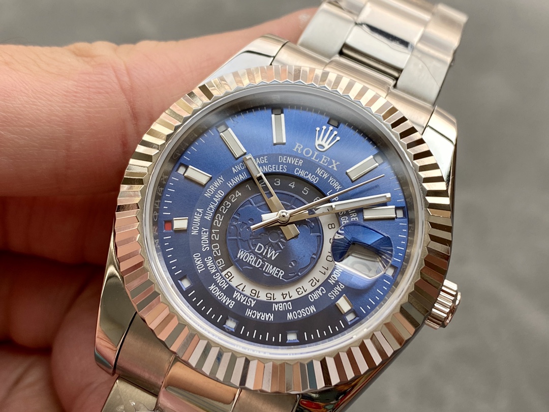 ロレックス 天行者シリーズ DIW改装モデル - 世界地図デザイン