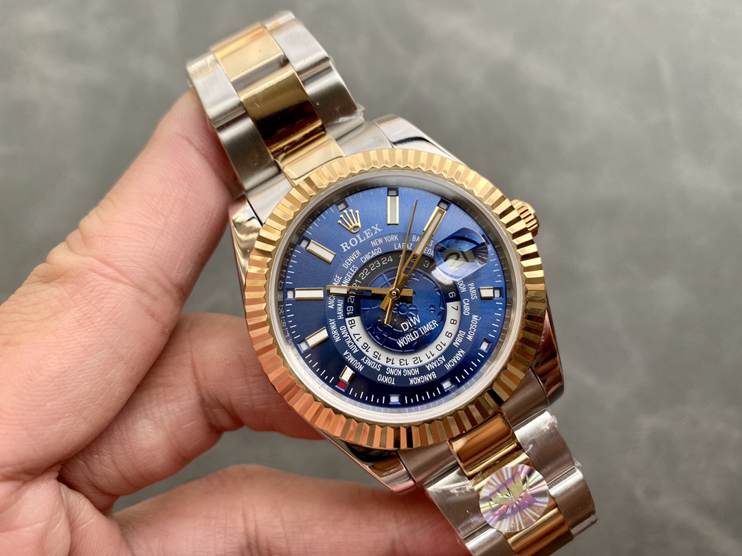 ロレックス 天行者シリーズ DIW改装モデル 世界地図デザイン