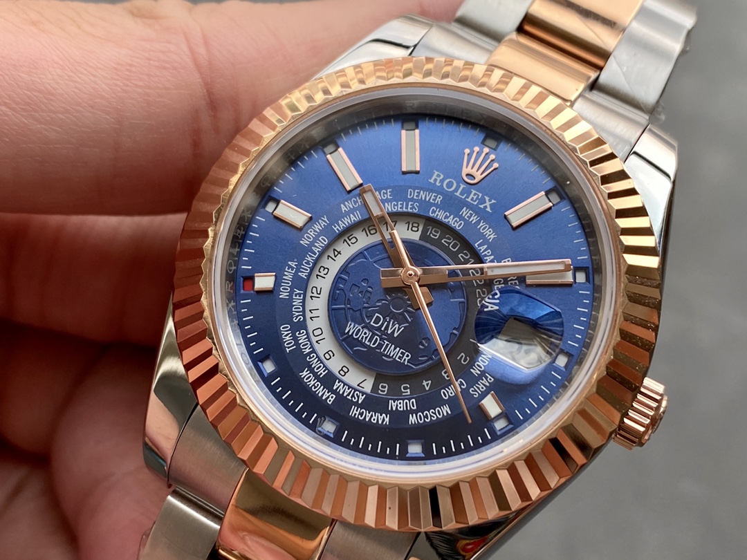 ロレックス 天行者シリーズ DIW改装版 - 世界時計機能搭載