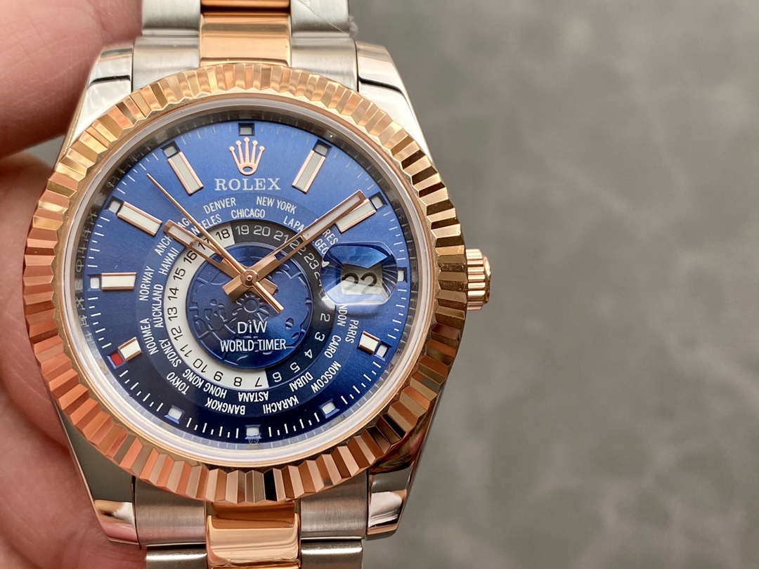 ロレックス 天行者シリーズ DIW改装版 - 世界時計機能搭載