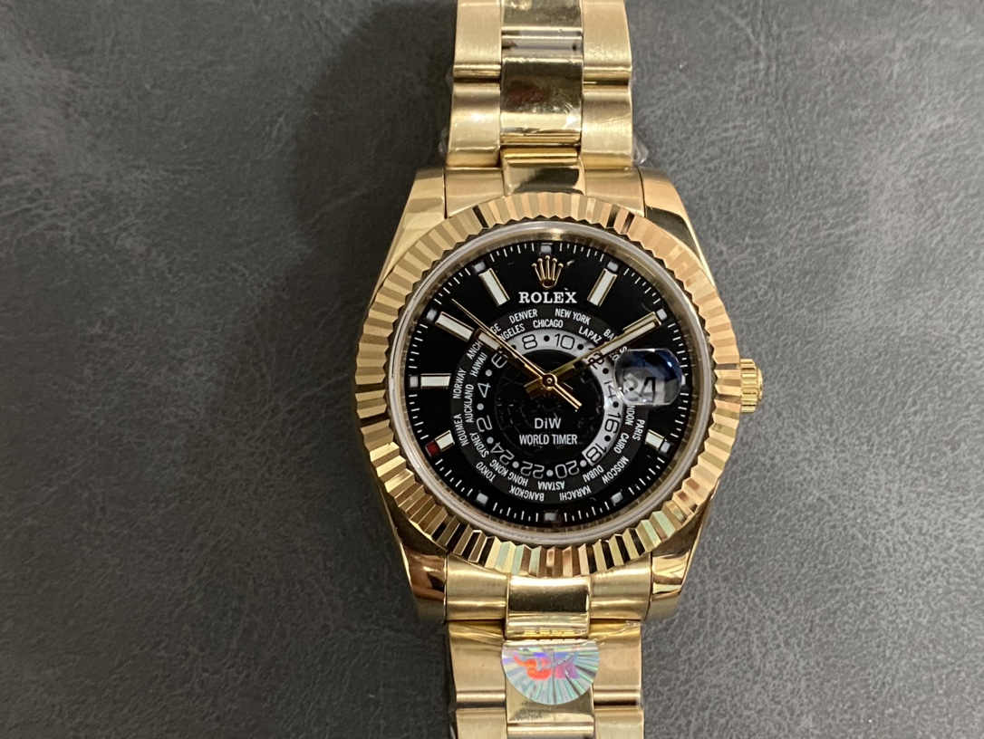 ロレックス ロールスロイス 天行者シリーズ DIW改装モデル - 世界地図デザイン