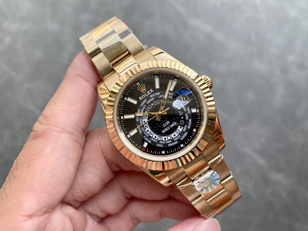 ロレックス ロールスロイス 天行者シリーズ DIW改装モデル - 世界地図デザイン