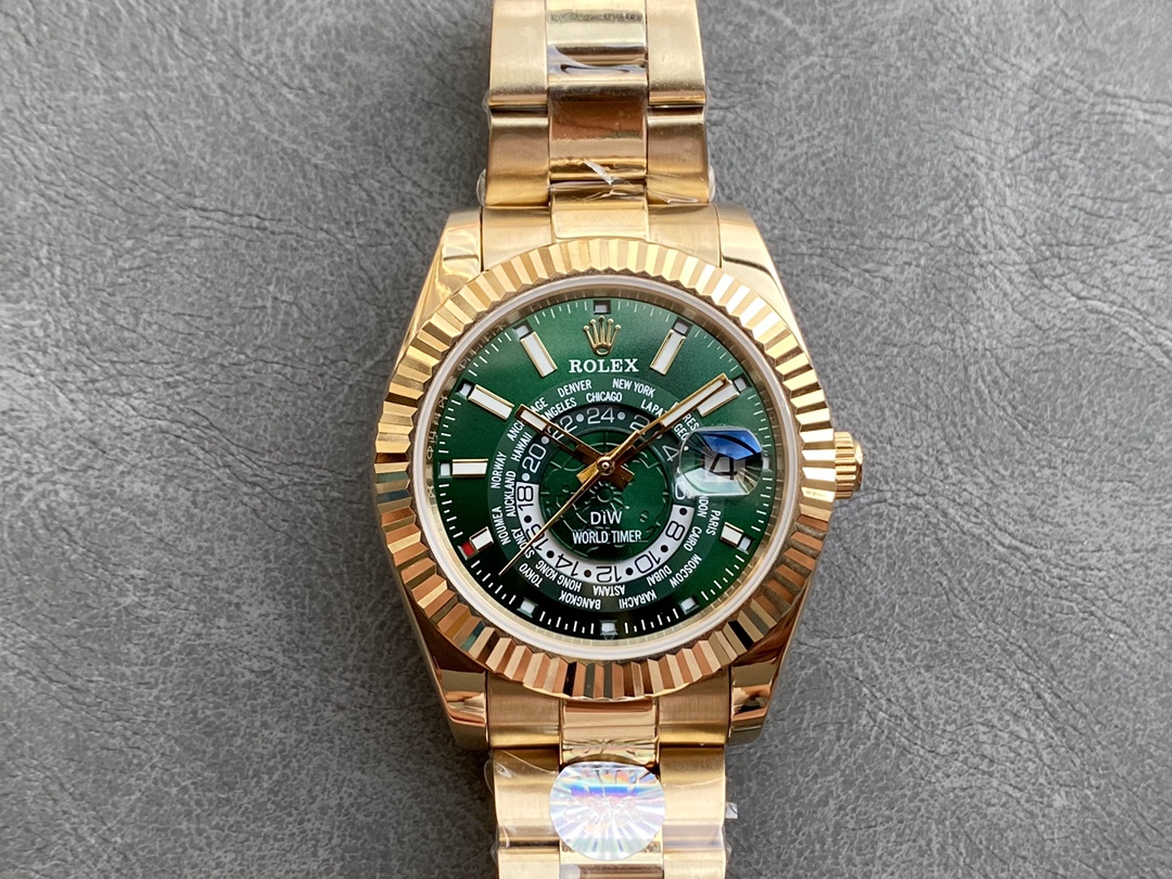 Rolex 天行者シリーズ DIW改装版 - 世界地図デザインの高級腕時計