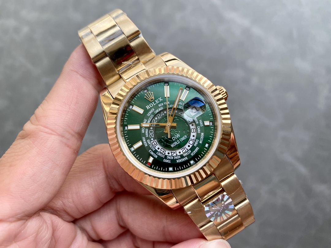 Rolex 天行者シリーズ DIW改装版 - 世界地図デザインの高級腕時計