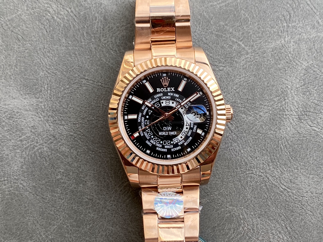 ロレックス 天行者シリーズ DIW改装モデル 世界地図デザイン