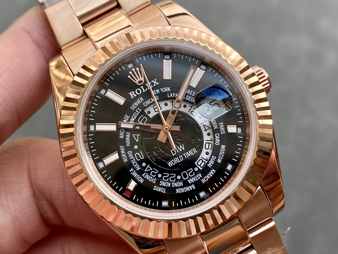 ロレックス 天行者シリーズ DIW改装モデル 世界地図デザイン