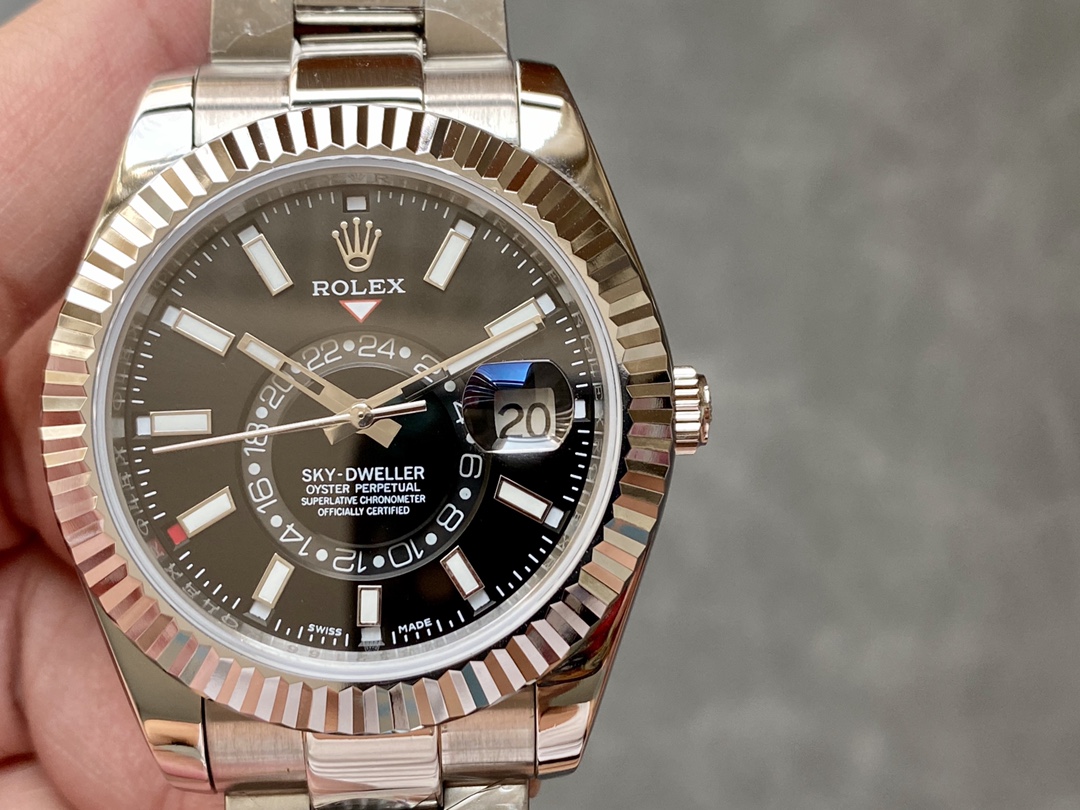 Rolex SKY 天行者シリーズ 42mm 自動巻きダブルタイムゾーン