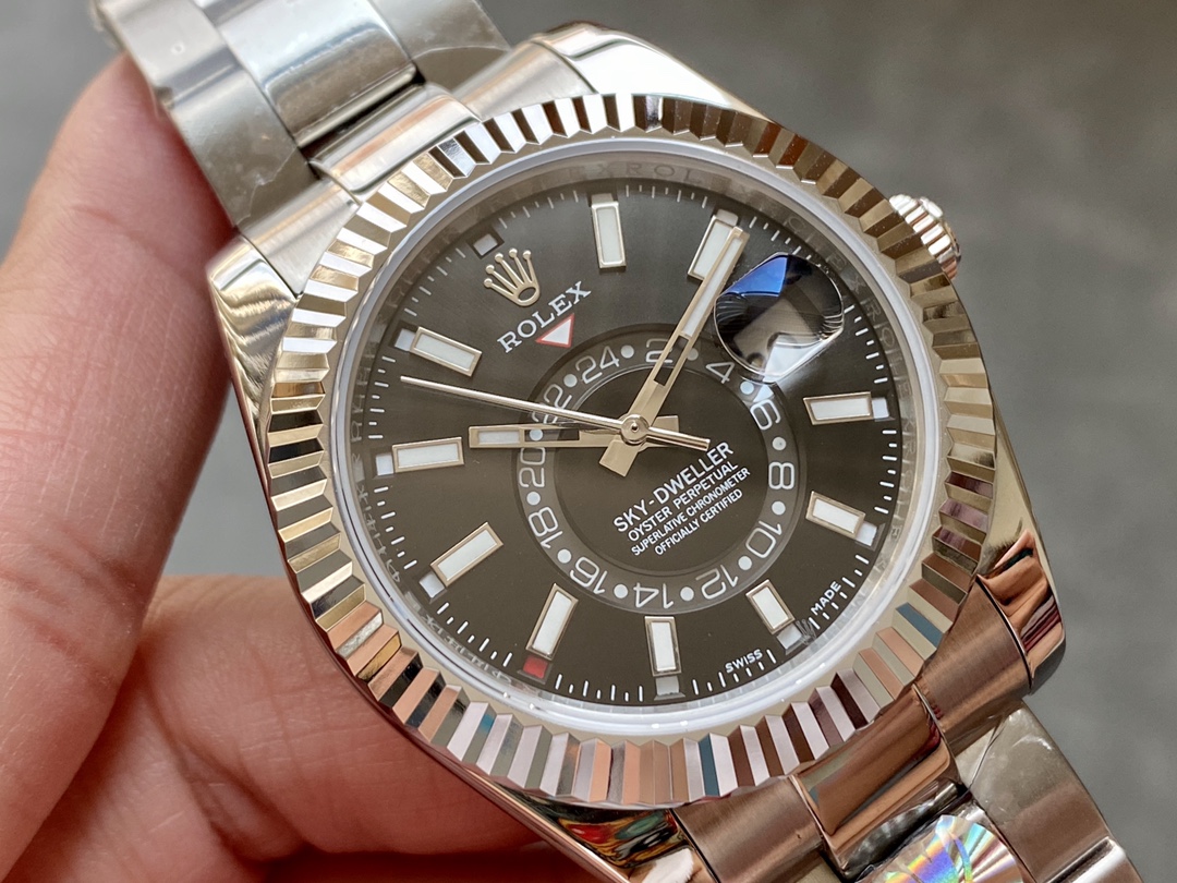 Rolex SKY 天行者シリーズ 42mm 自動巻きダブルタイムゾーン