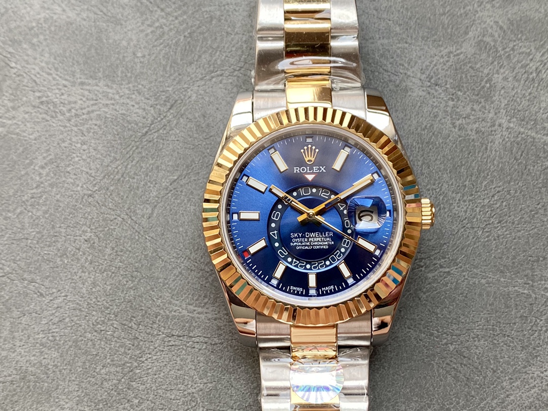 ロレックス SKY 天行者シリーズ 42mm 自動巻きダブルタイムゾーン