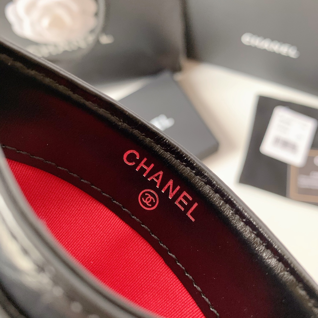 Chanel 19系列新品 流浪包菱格 胎牛皮拼色卡包 钱夹 尺寸：11*7.5