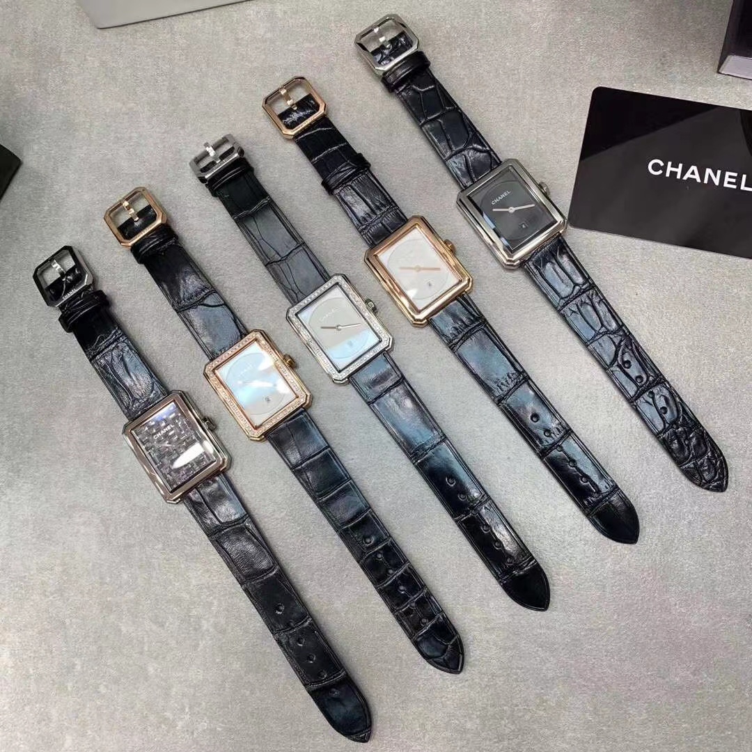 Chanel 香奈儿Boy·Friend女款腕表 这次都是中号尺寸 有镶钻款和基础款