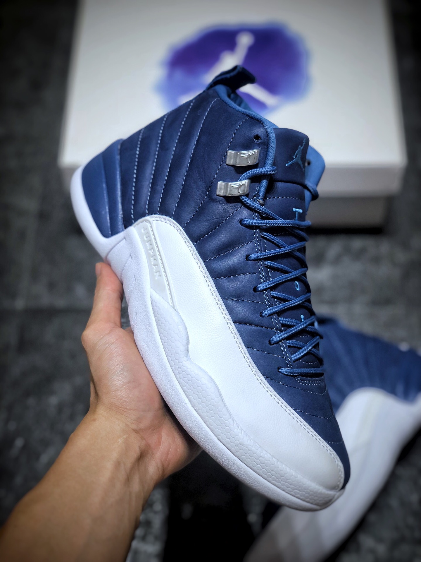 🚀全网最强‼️错过就是一辈子‼️大厂出品‼️纯原Air Jordan 12 Indigo AJ12乔12 篮球鞋 靛青蓝 圈内知名口碑大厂出品 原楦原纸板 客供原厂材料开发 市面最高版本 极致一眼正品既视感 细节如图所示 仅服务极少数懂货客户 发国外直接充Z无压力