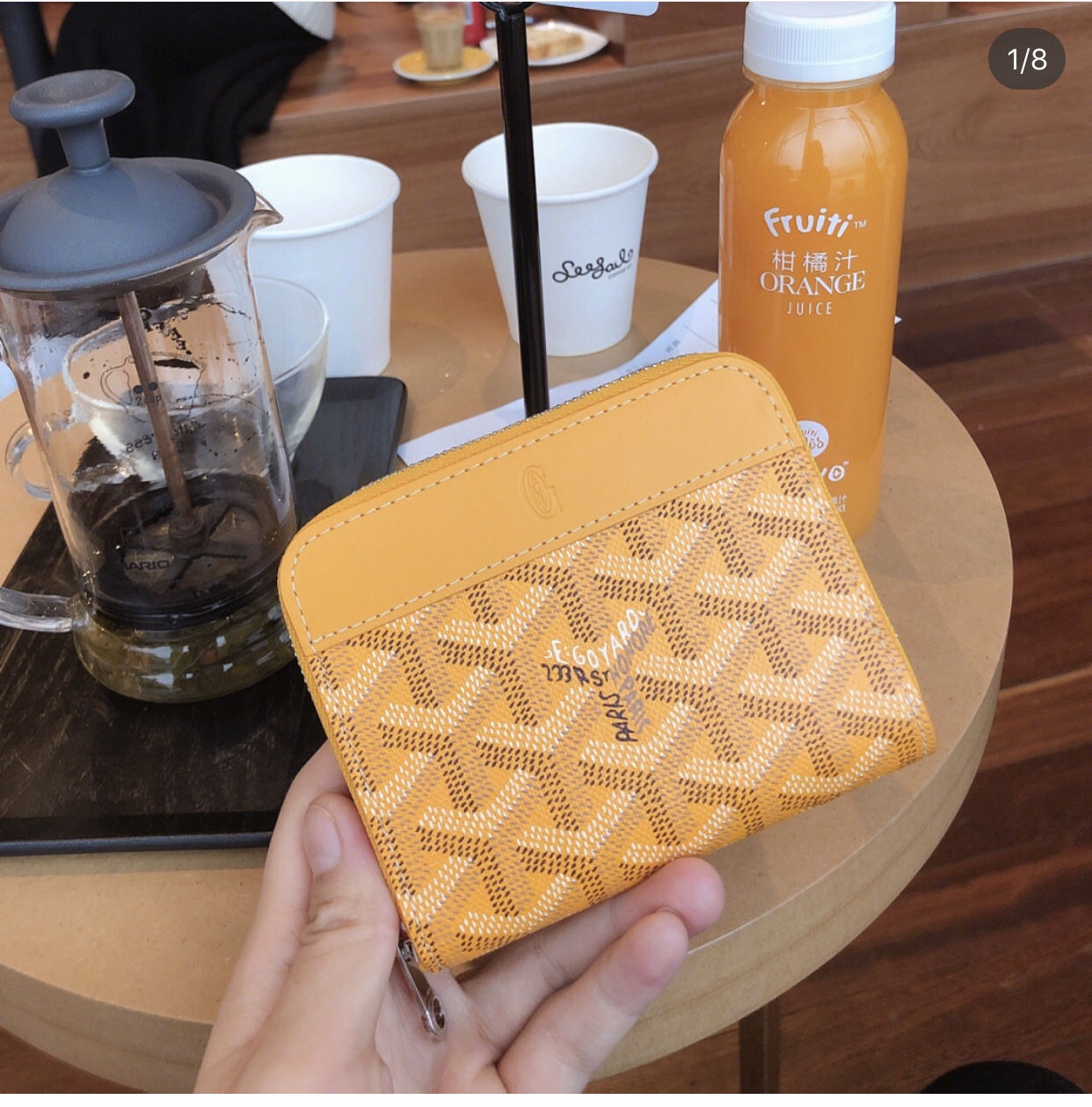 NO:199921,Little Red Book Zipper Short Clip, Goya19860909小红书拉链短夹,戈雅,Bag