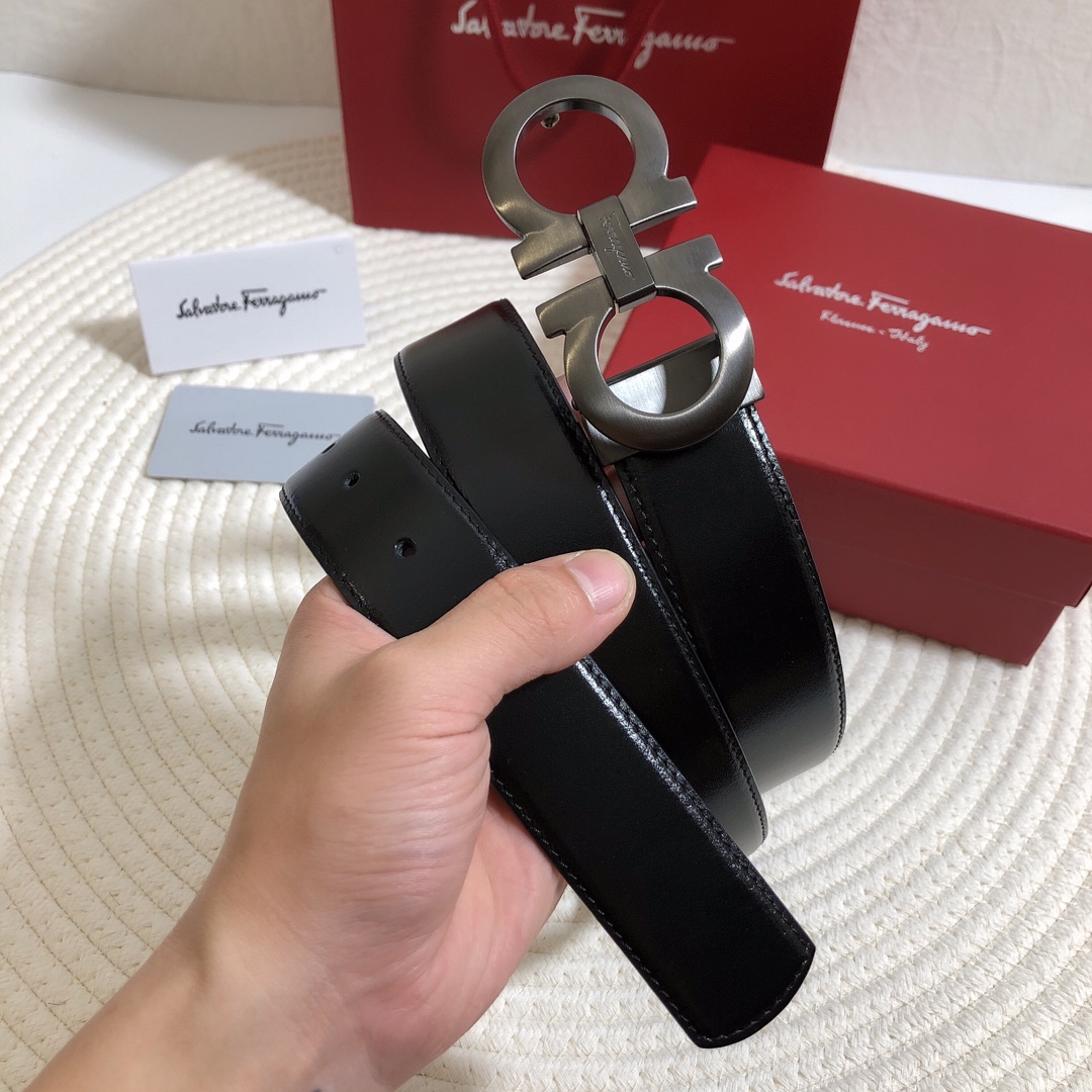 菲拉格慕尺寸:34mm正品尺寸五金材