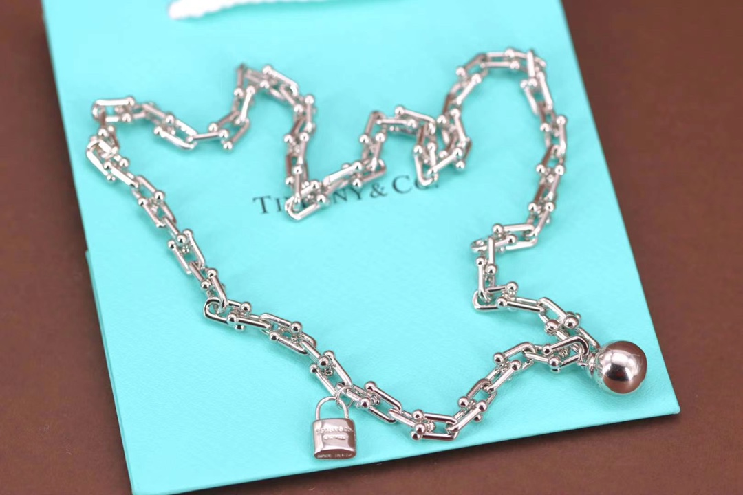 Tiffany & Co. Tiffany&Co. hardwear心锁圆球U型项链