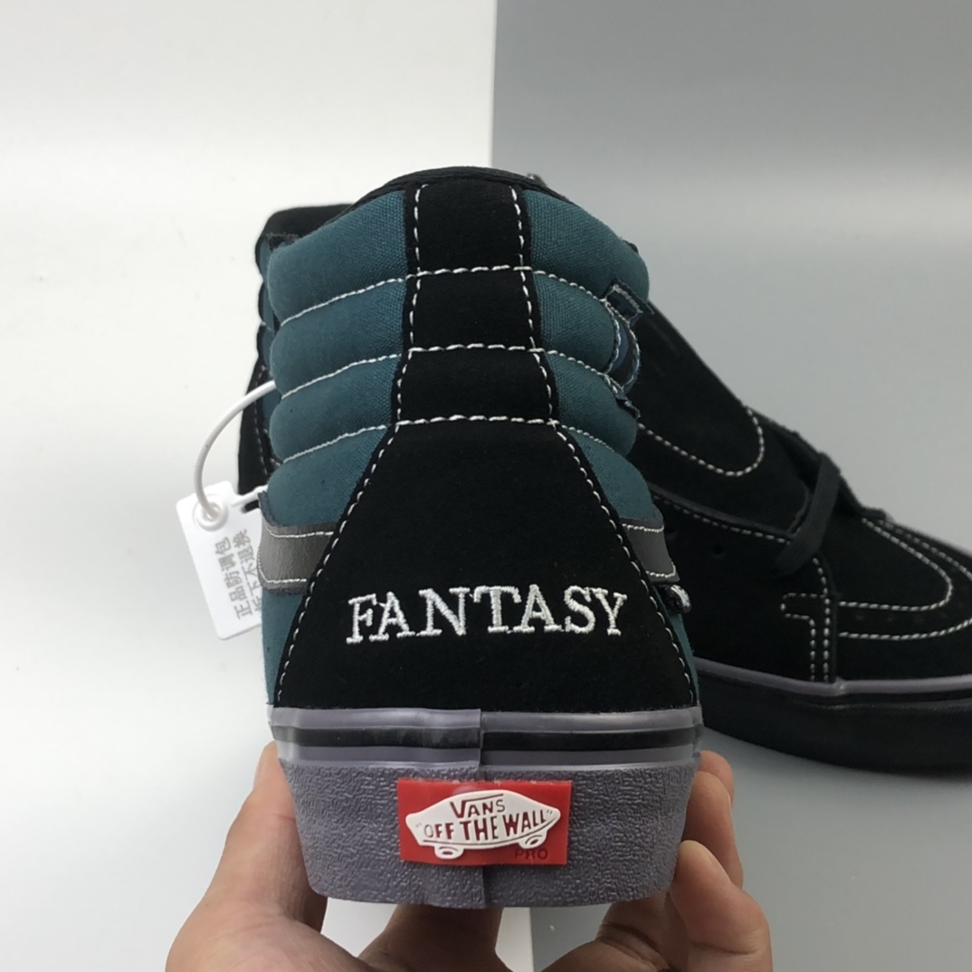 160 SCI-FI FANTASY X VANS SK8-HI Pro 蓝黑高帮系列 VN0A4U16XHU