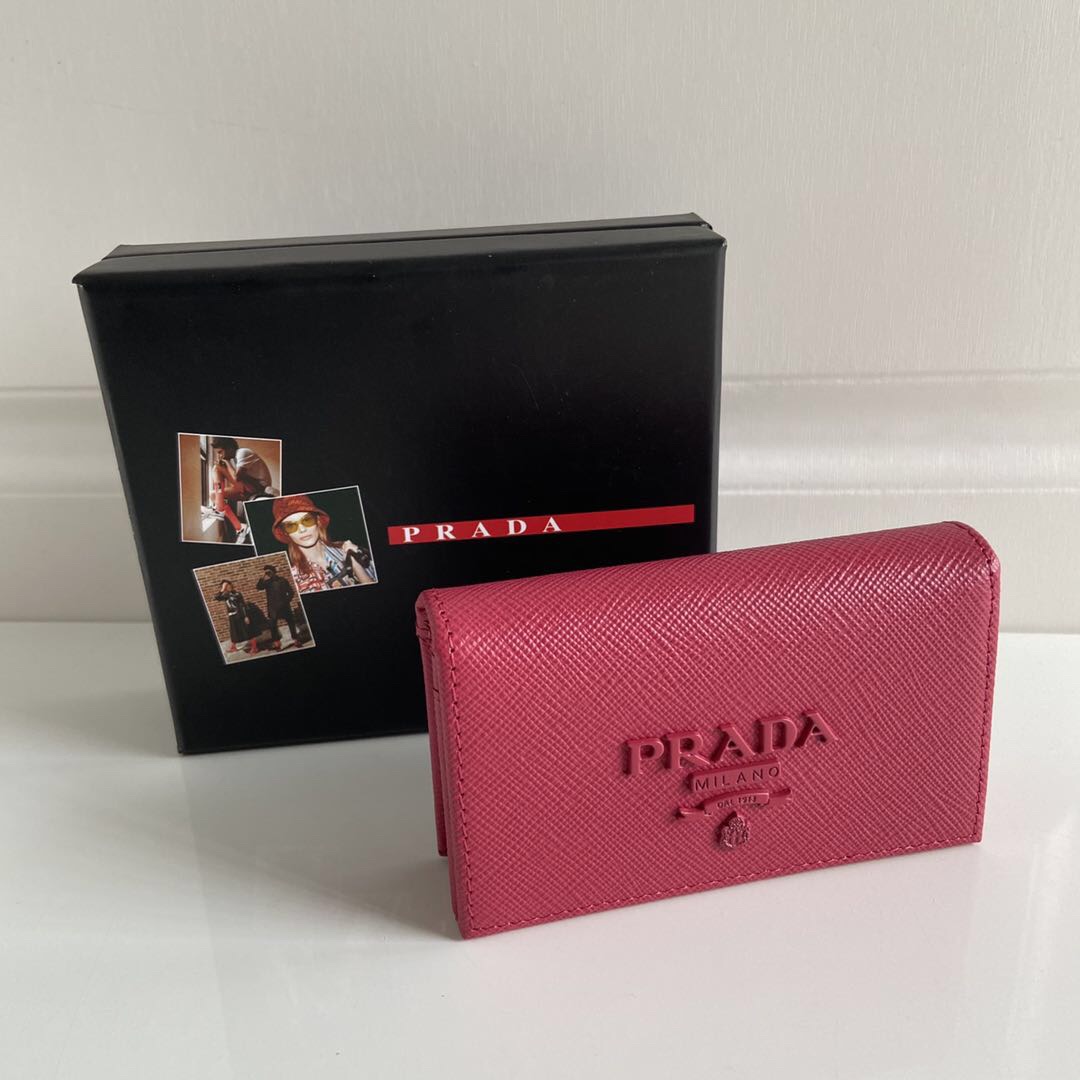 Prada Wallet Card pack Cowhide