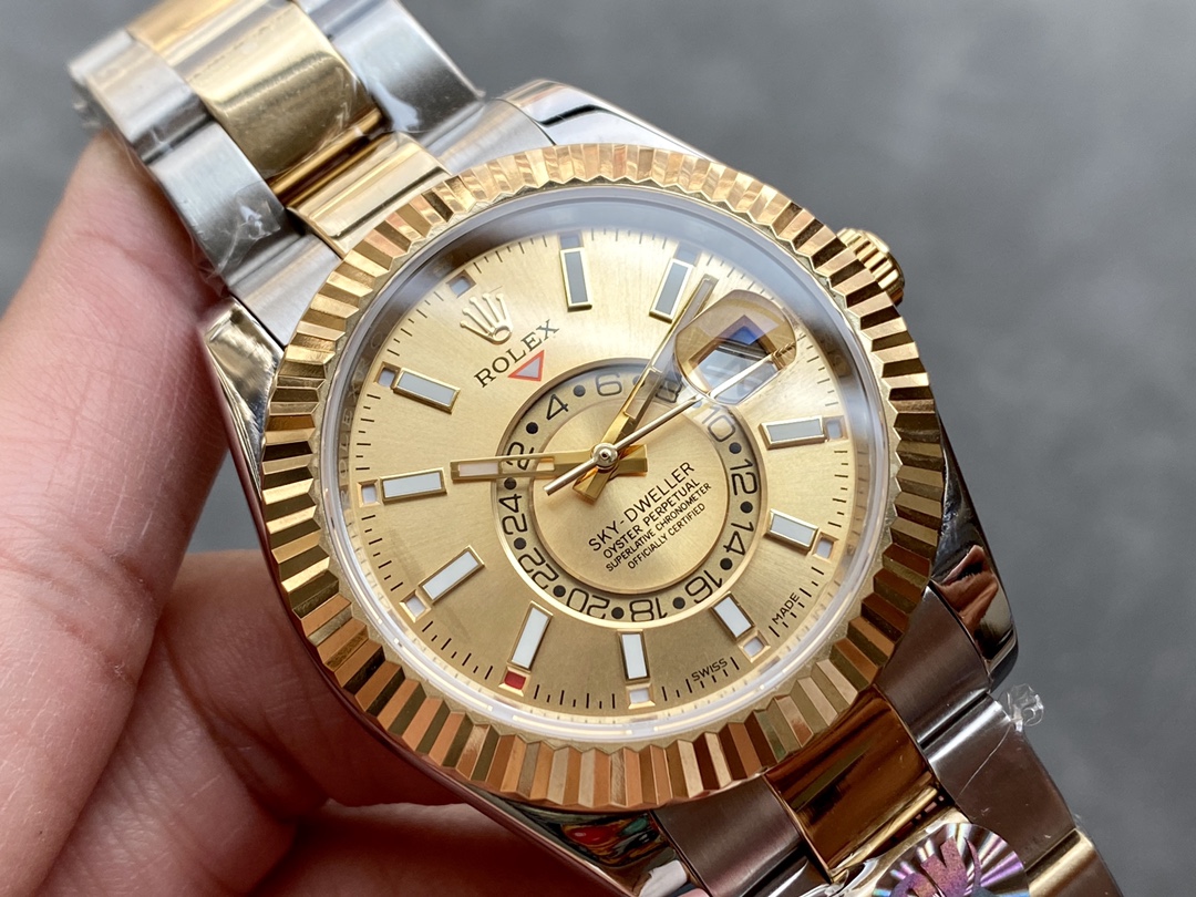 ロレックス SKY 天行者シリーズ 42mm 自動巻き機械式腕時計