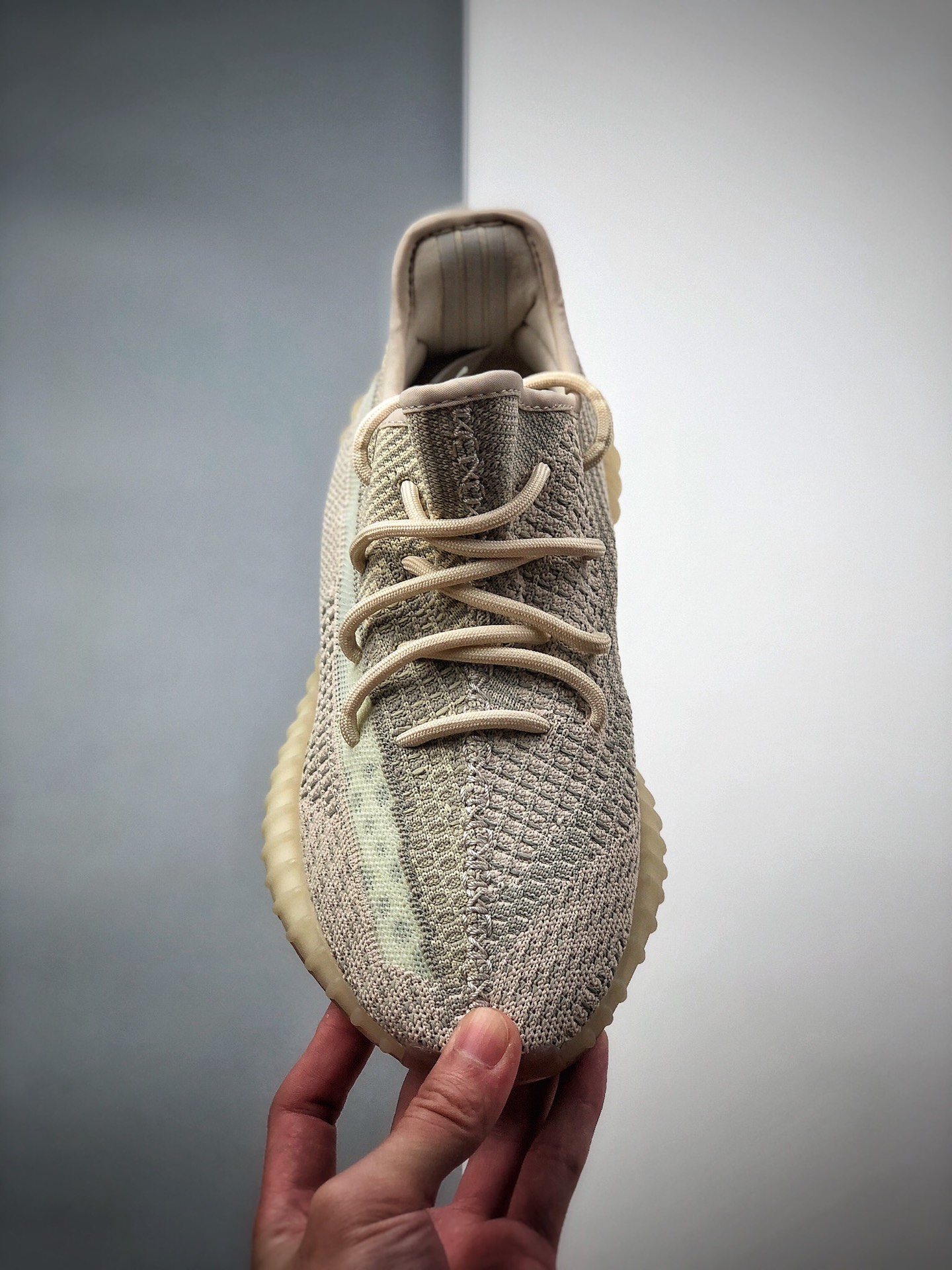 250 Adidas Yeezy 350 Boost V2 天鹅白 #德国进口机台针织成型 FW3042