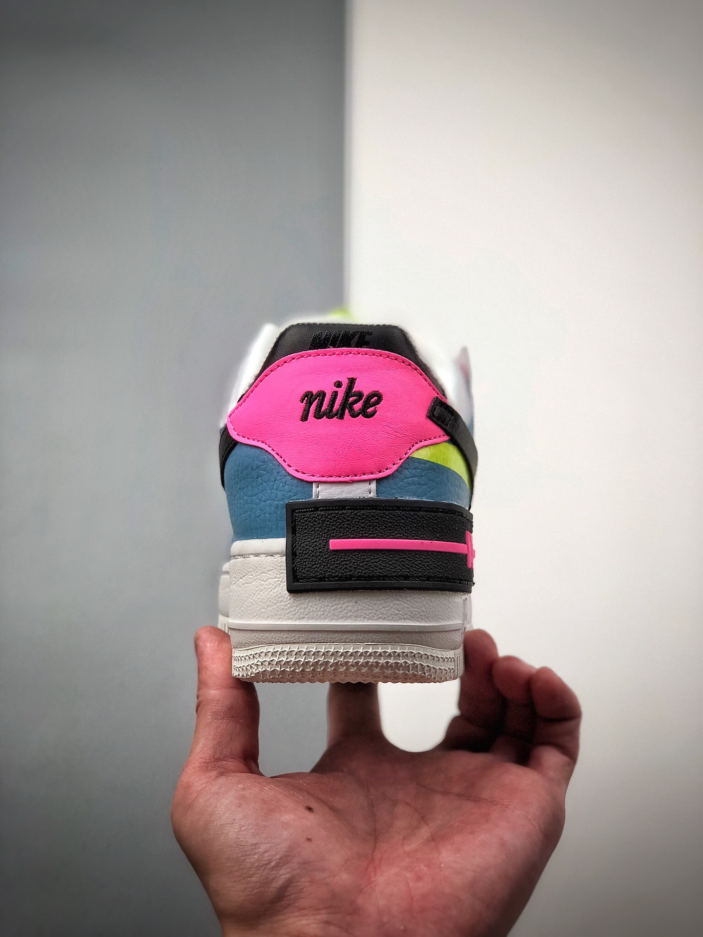180   Nike Air Force 1 Shadow 全新少女系解构主义设计马卡龙 CU8591-101